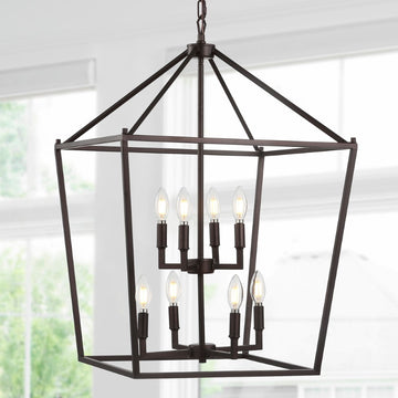 Pagoda Lantern Metal LED Pendant